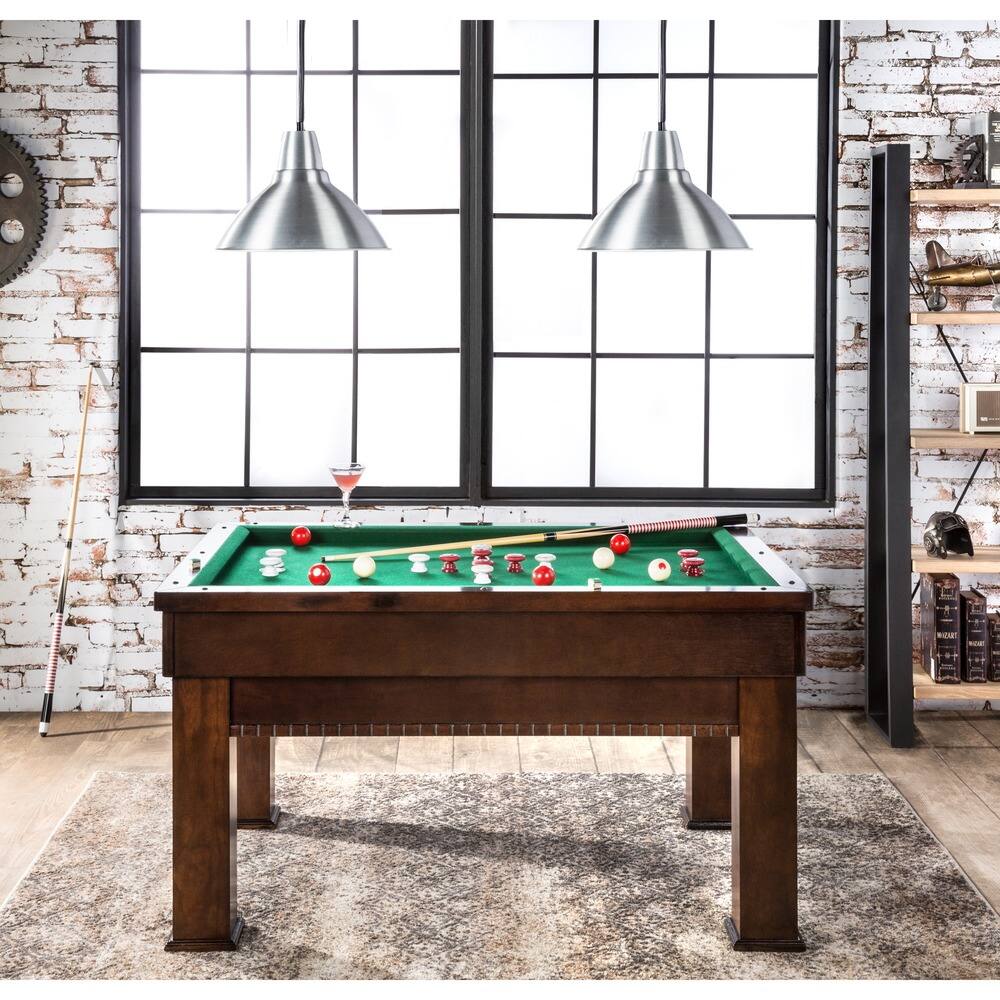 Furniture of America Daxon Bumper Pool Table - Green