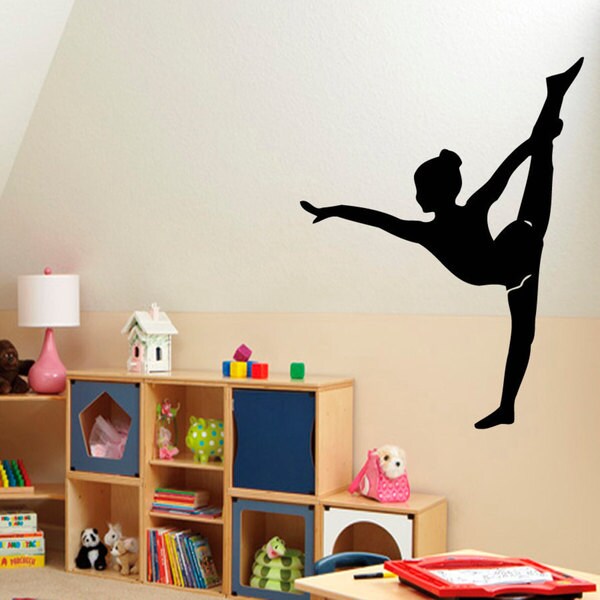 Shop Gymnastics Inspirational Vinyl Sticker Wall Art Free Shipping On