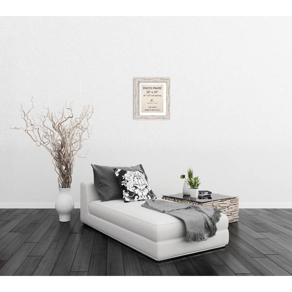 Shop Alexandria Whitewash Photo Frame 20x24 Matted To 16x20 25 X