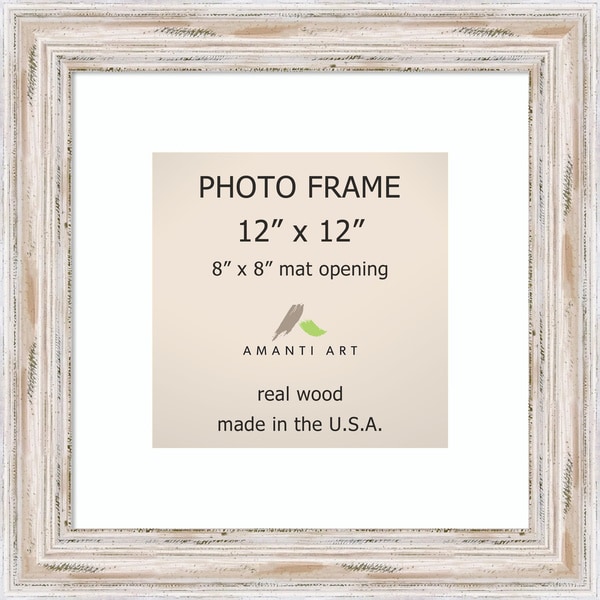 photo frame free 12 Shop Photo Matted to 12x12, Whitewash Frame 8x8 Alexandria