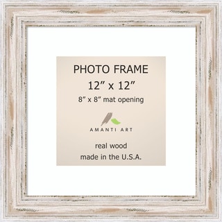 Picture Frame Mat For 12 X 12 Frame Double Color White Over White