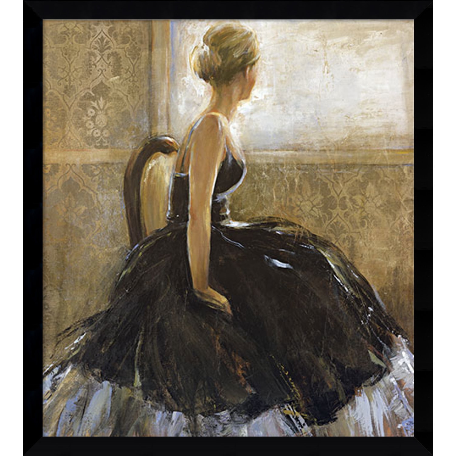 Marilyn Bridges 'Girl in Dress' Framed Art Print 34 x 37-inch - Bed Bath &  Beyond - 10078535