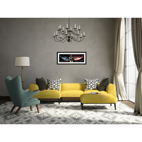 MOTIVATIONAL ART PRINT No Greater Love Gun Jason Bullard