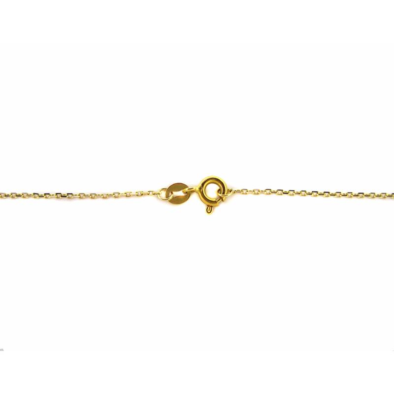 Kabella 14k Rose Gold 1/6ct TDW Diamond Accent Swirl Necklace