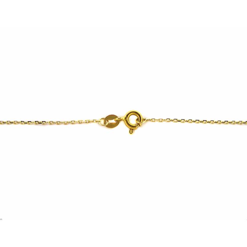 Kabella 14k Rose and Yellow Gold 1/6ct TDW Diamond Accent Swirl Necklace