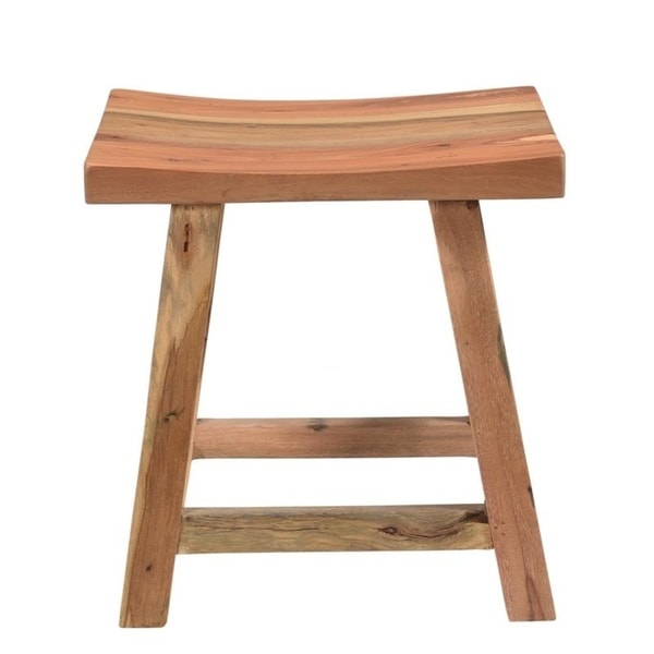 Saddle Stool Short 18 X 17 X 12 Inches On Sale Bed Bath