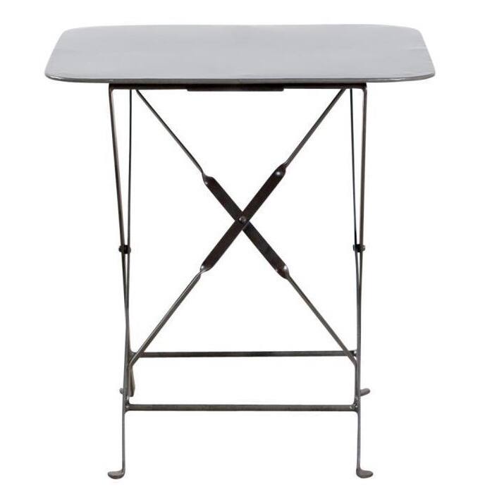Handmade Industrial Folding Utility End Table (India)
