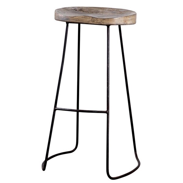 Handmade CG Sparks Iconic Tractor Seat 29" High Bar Stool (India)