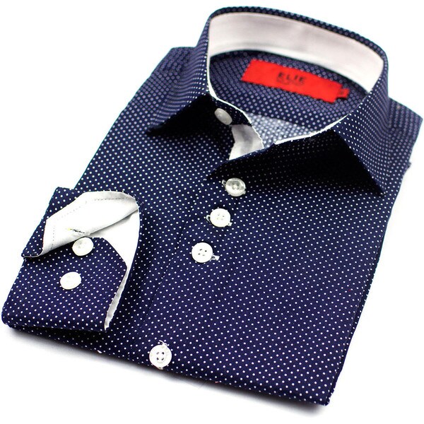 Elie Balleh Men's 2015 Button-up Style Slim Fit Shirt - 17226565 ...