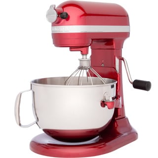 KitchenAid RKP26M1XCA Candy Apple Red 6-quart Bowl-Lift Stand Mixer ...