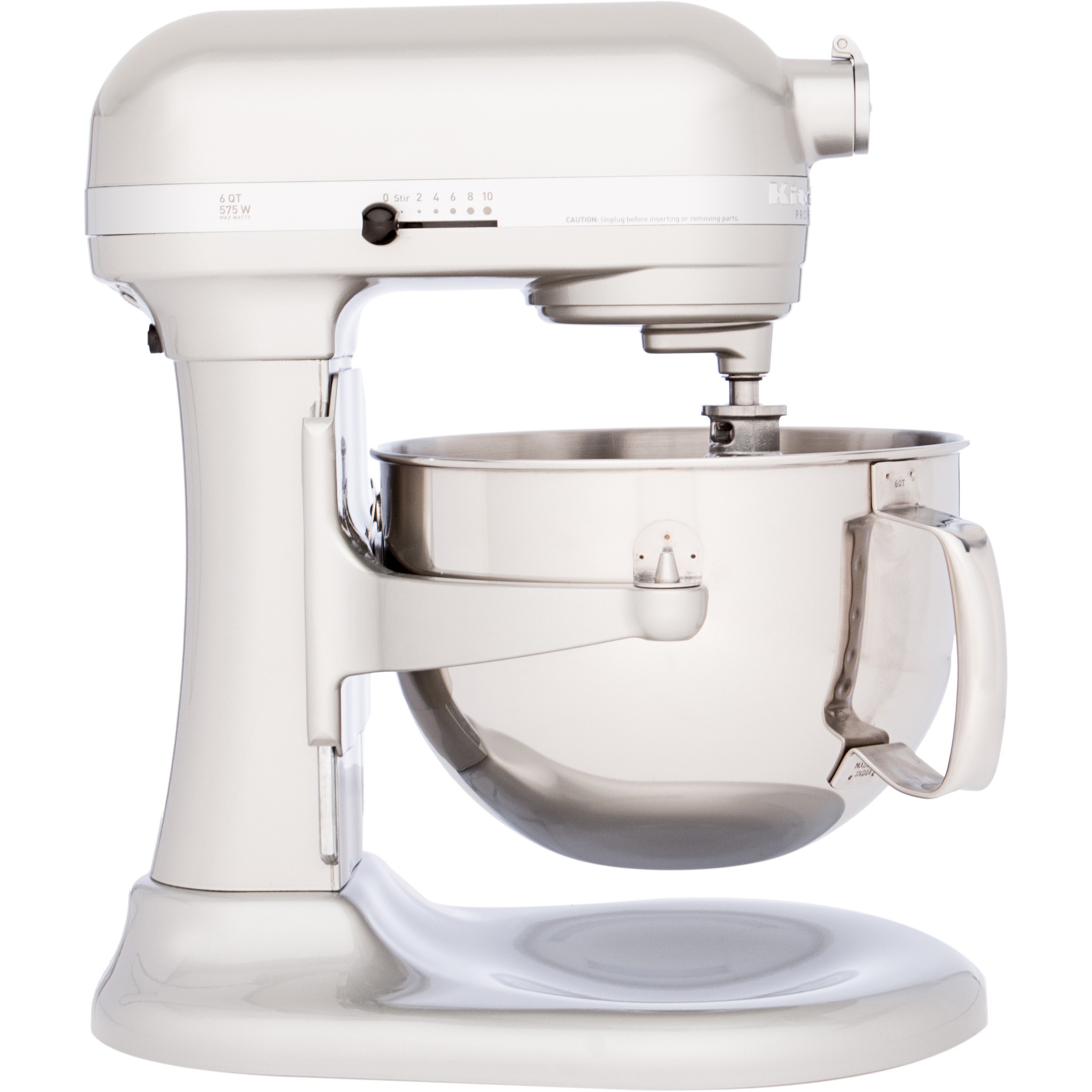 KitchenAid RKP26M1XNP Nickel Pearl 6-quart Pro 600 Bowl-Lift Stand Mixer  (Refurbished) - Bed Bath & Beyond - 5808825