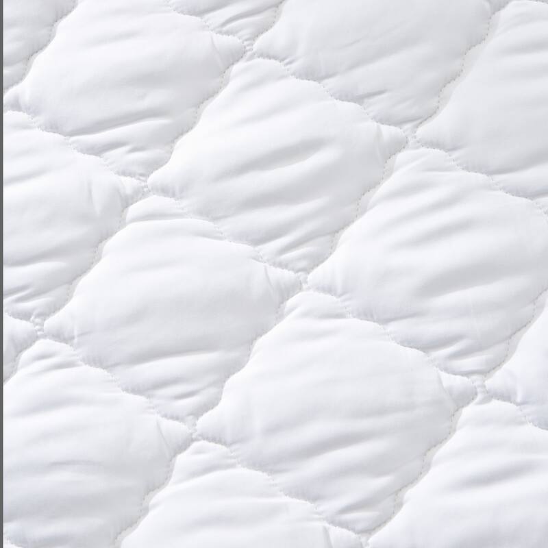 Tommy Bahama Triple Protection Stain Release Waterproof Dorm Ready Twin XL Mattress Pad - White