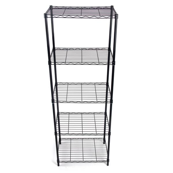 Gold Sparrow 5tier Black Wire Shelving Bed Bath & Beyond 10084922