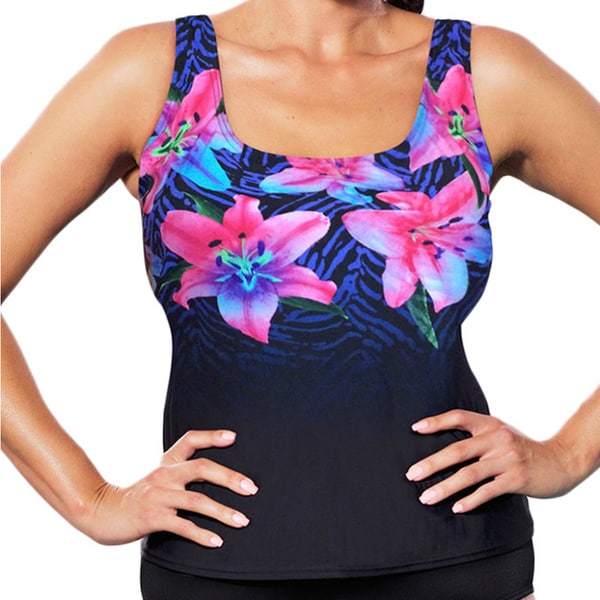 Aquabelle Sugarlily Tankini Top   17228340   Shopping