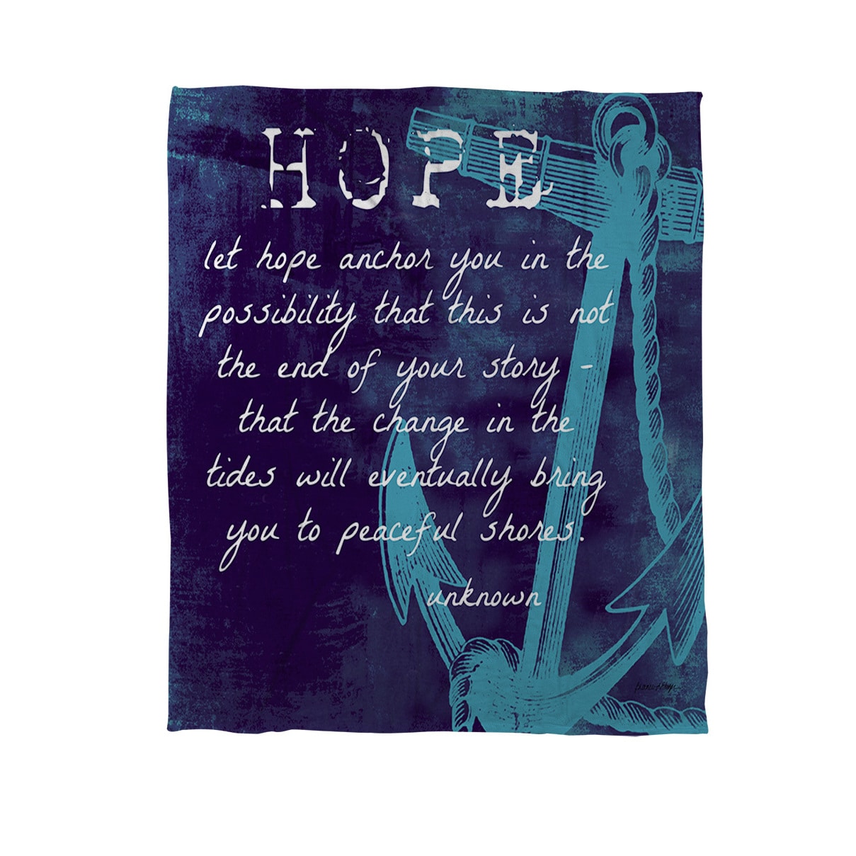 Thumbprintz Let Hope Anchor You Pouf   17248626   Shopping