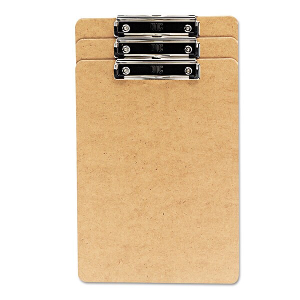 Shop Universal Recycled Brown Clipboard (Pack of 3) Free Shipping On Orders Over 45