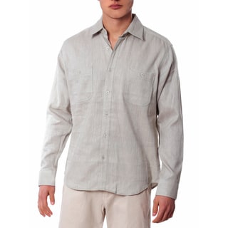 Steve Harvey Men's White Shirt and Pant Linen Set - 14167512 ...