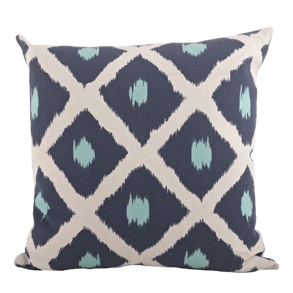 Shop Ikat 20-inch Down Filled Throw Pillow - Free Shipping Today ...