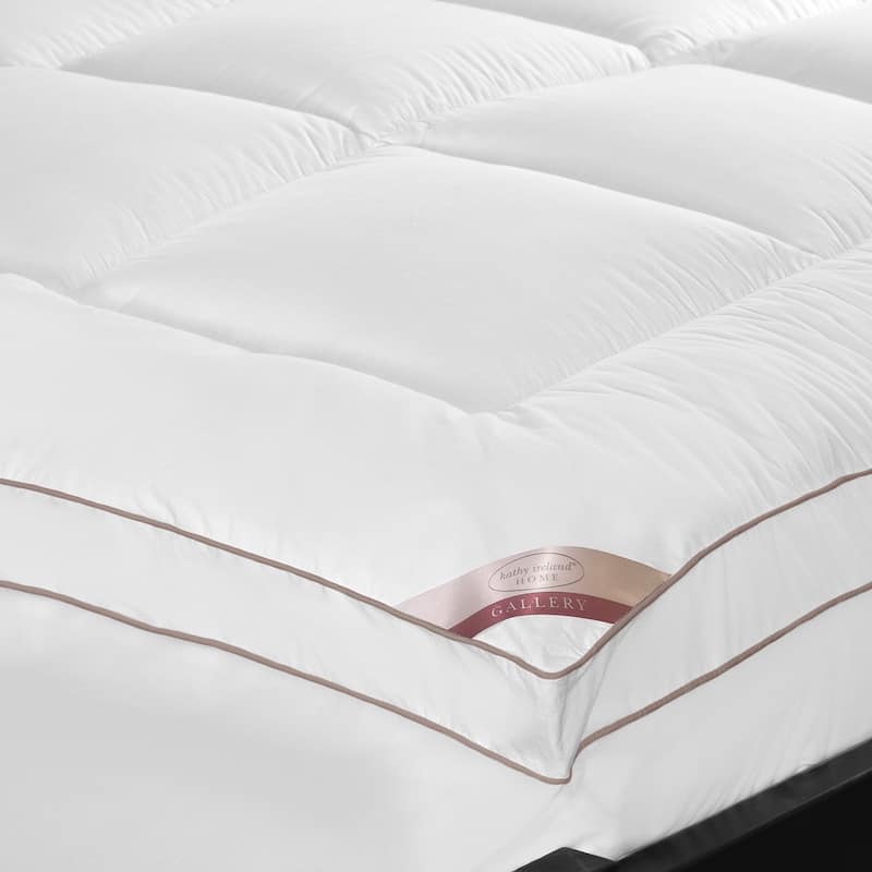 Down Alternative Fiber Bed Mattress Pad Topper