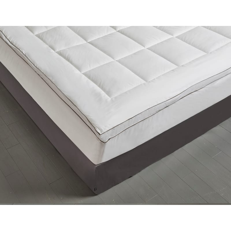 Down Alternative Fiber Bed Mattress Pad Topper