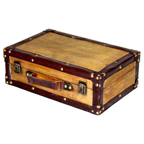 Shop Old Vintage Suitcase Free Shipping Today Overstock 10088644