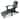 POLYWOOD Palm Coast Outdoor Ultimate Adirondack Chair with Hideaway Ottoman