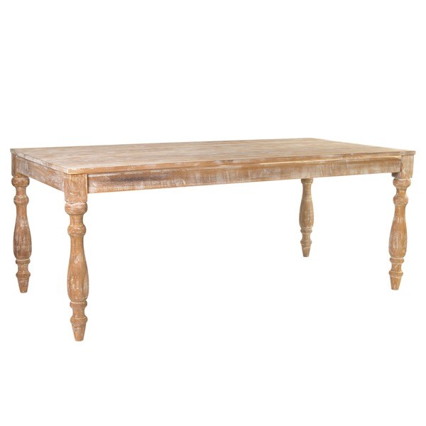 Shop East At Main's Eugene Rustic Tan Dining Table On Sale Free