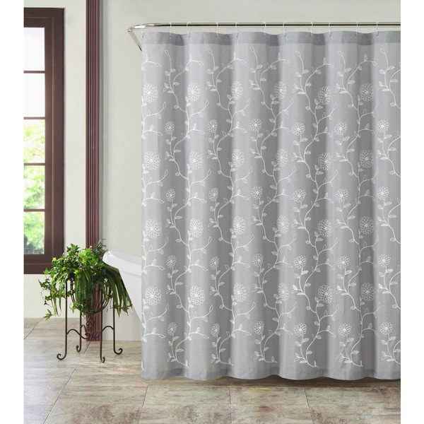 VCNY Rebecca 72-inch Polyester Shower Curtain