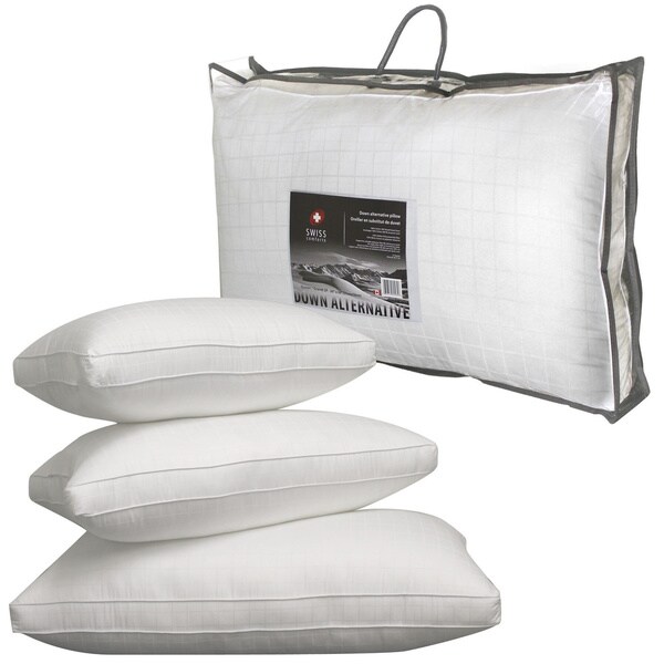 swiss comforts silver memory foam pillow