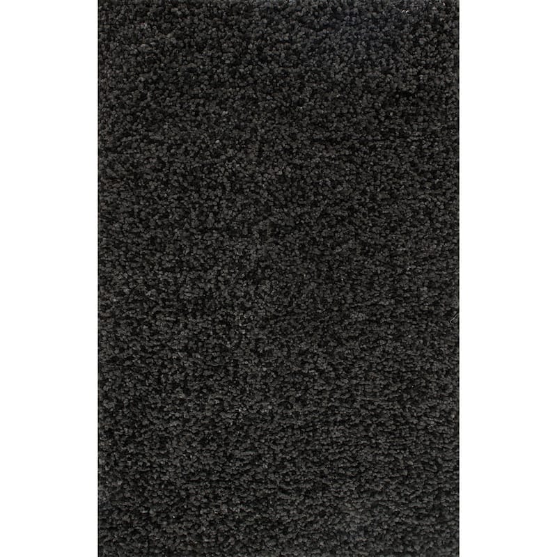 Alexander Home Hand-tufted Mid-century Everett Shag Rug - 3'6" x 5'6" /Surplus - Charcoal