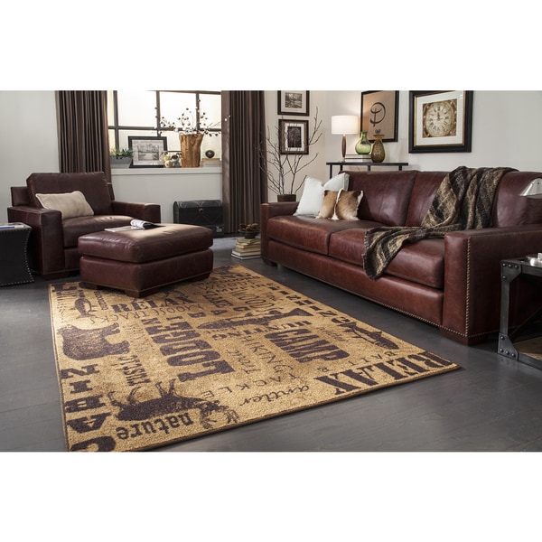 Shop Mohawk Home Escape Rustic Escape Area Rug - 8' x 10' - Free ...