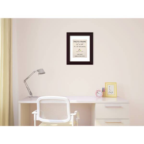 Espresso Photo Frame 11x14 Matted To 8x10 14 X 17 Inch Photo Frame 11x14 Matted To 8x10