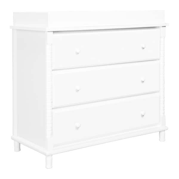 Shop Davinci Jenny Lind Spindle 3 Drawer Dresser Overstock 10090076 White