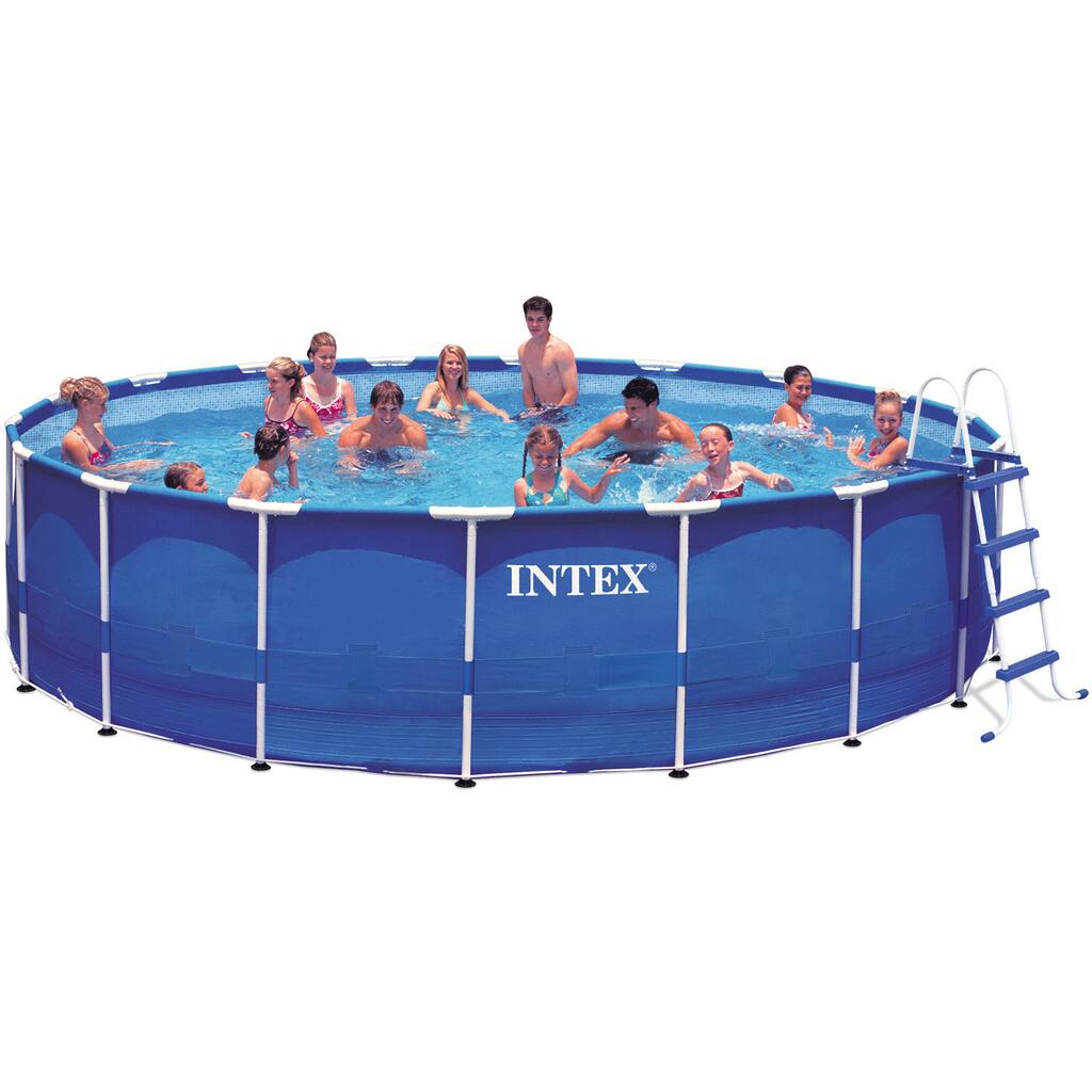 Intex 18-foot by 48-inch Metal Frame Pool