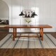 68" Wood Dining Table - Dark Oak - 68-96 x 38 x 30H - Thumbnail 0