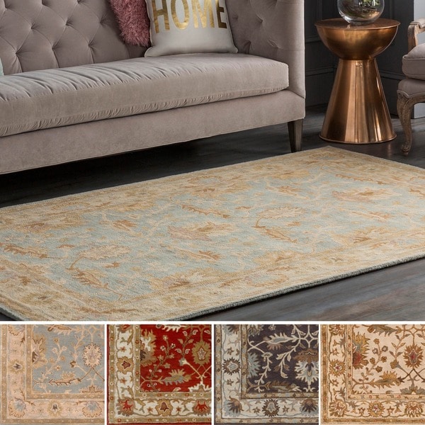 Hand-tufted Telford Floral Wool Rug - 3' x 5'