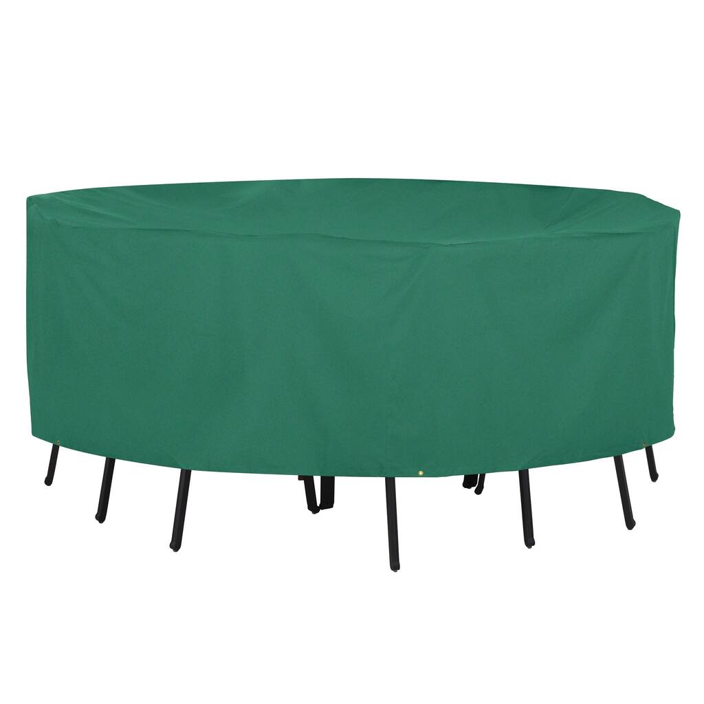 Classic Accessories Atrium Green X-large Rectangular Patio Table Cover