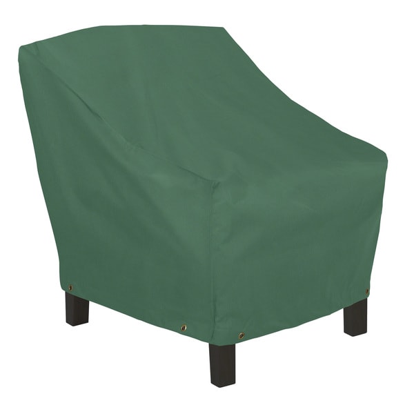 Classic Accessories Atrium Green Stackable Patio Chairs Cover