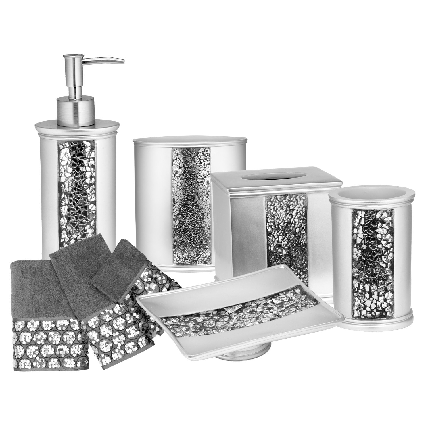 Red Barrel Studio® Luxury Modern Décor 4 Piece Bath Accessories