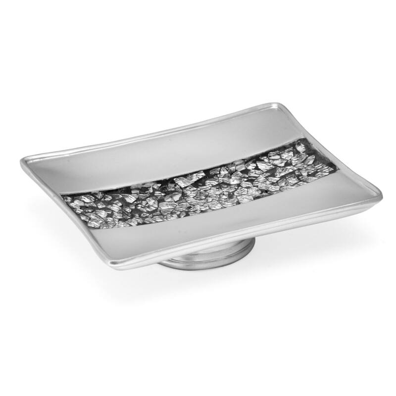 Luxury Bath Accessories - Silver Soap Dish