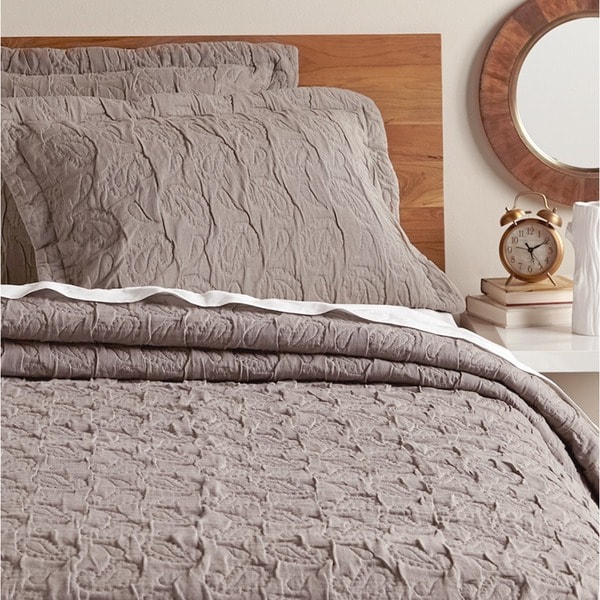 Dana Cotton Paisley Coverlet
