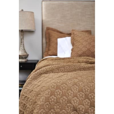 Amy Cotton Textured Coverlet