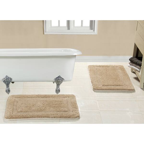 Truly Soft Memory Foam 20 x 32 2-pc. Bath Rug Set Grey 20x32