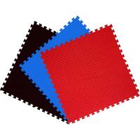 Get Rung 40-inch Martial Arts Interlocking Foam Puzzle Tiles Mats (Pack of 9)