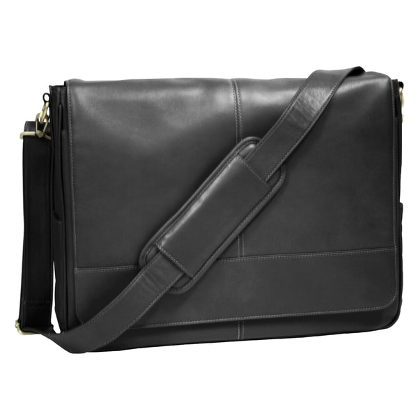 Shop Royce Leather Milano Cowhide Laptop Messenger Bag - On Sale - Free ...