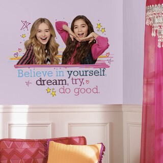 Roommates Girl Meets World Believe in Yourself Peel and Stick Giant Wall Decal