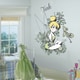 preview thumbnail 1 of 0, Roommates Vintage Tinker Bell Mega Peel and Stick Giant Wall Graphix