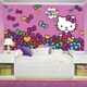 preview thumbnail 1 of 0, Roommates Hello Kitty Bow-tastic XL Chair Rail Prepasted Mural