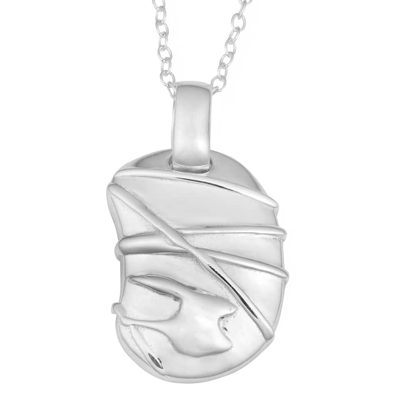 Fremada Sterling Silver Freeform Necklace