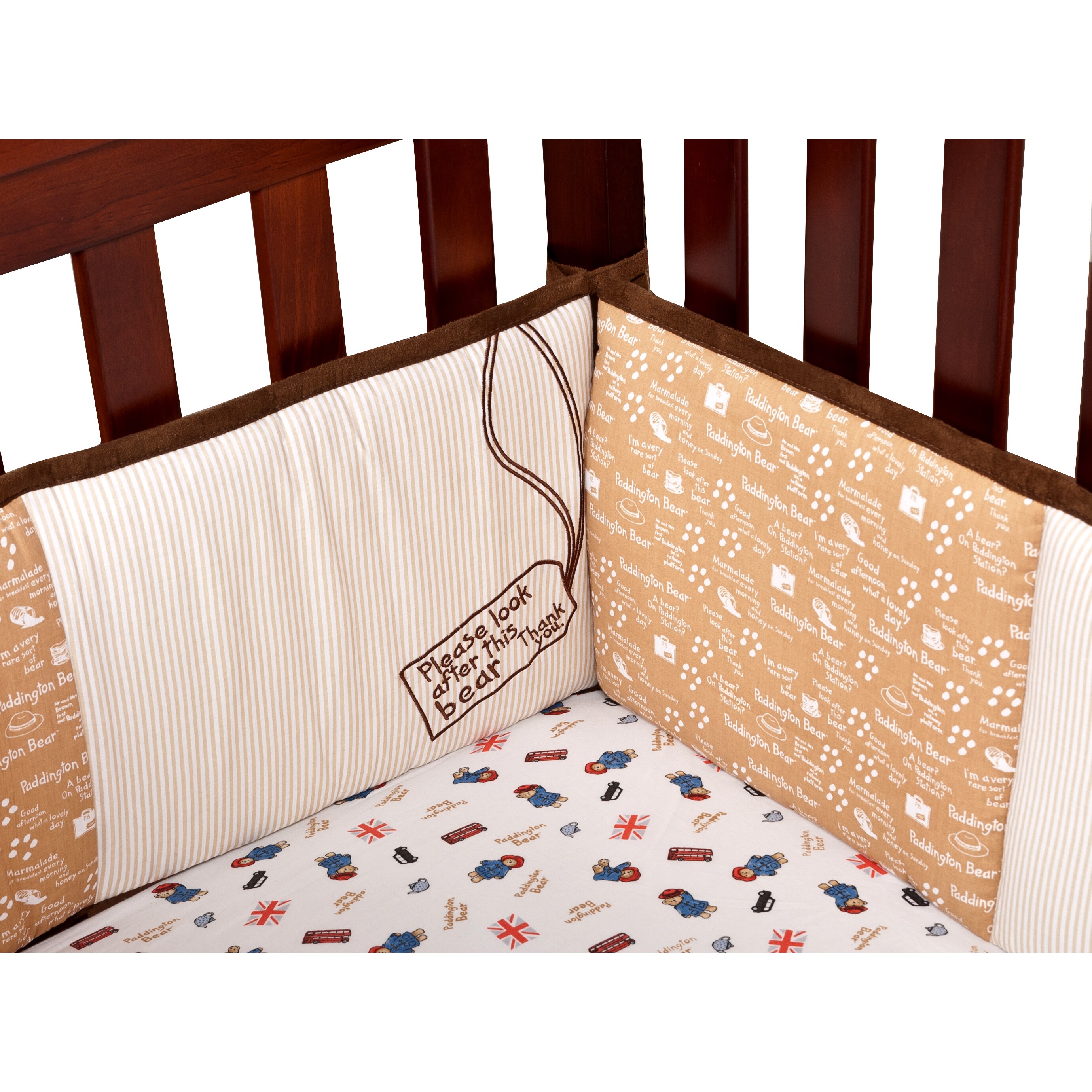 paddington bear cot bed bedding